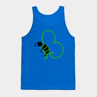 Bipolar Awareness Semicolon Butterfly Tank Top